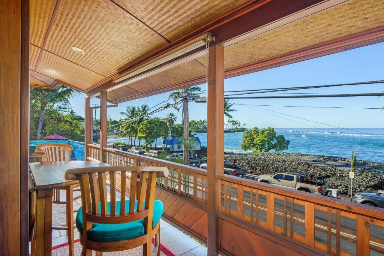 Seaspray Oceanview Apartment Кайлуа Кона Екстериор снимка